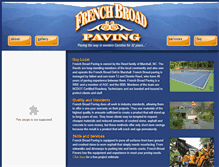 Tablet Screenshot of fbpaving.com